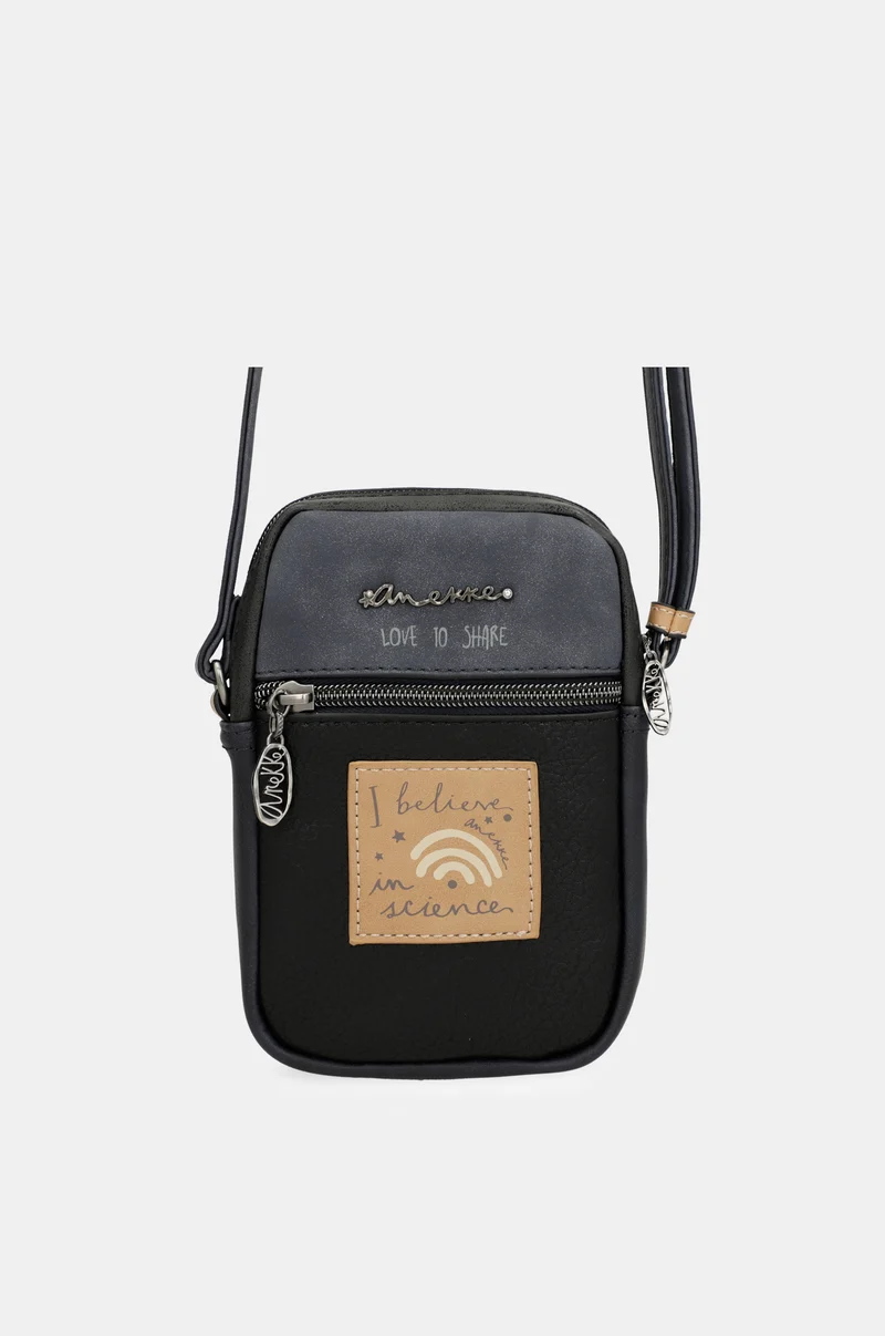 Mini sac bandoulière bleu marine Studio