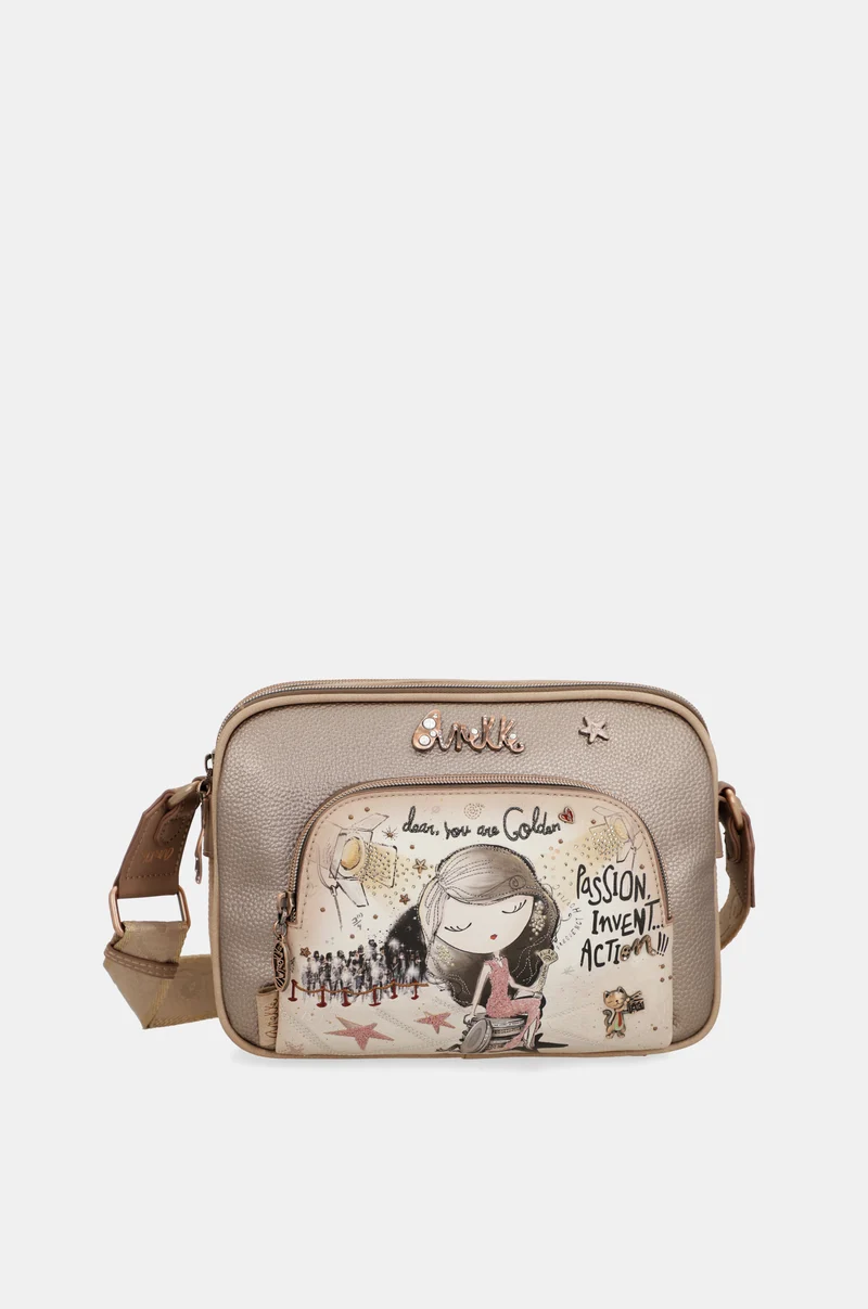 Sac bandoulière double compartiment Hollywood