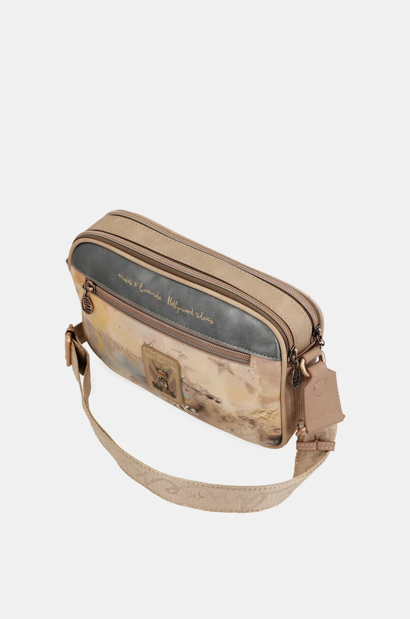 Sac bandoulière double compartiment Hollywood