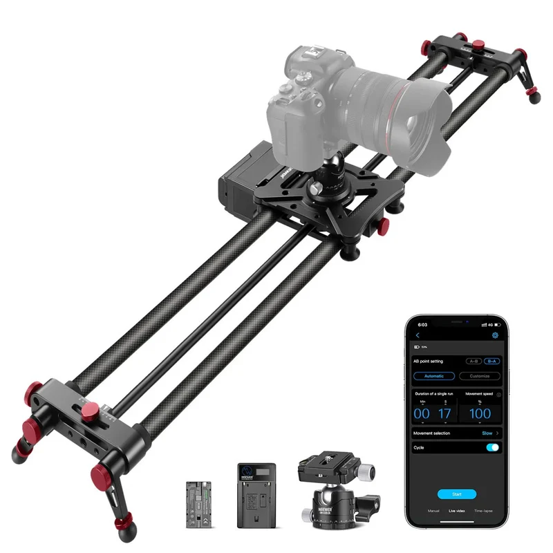 Support Slider en Carbone Motorisé ER1 80cm