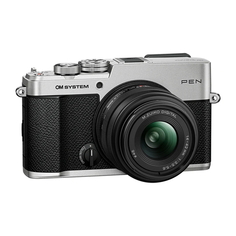 PEN avec 14-42mm f/3.5-5.6 III & 40-150mm f/4.0-5.6 R (Argent)