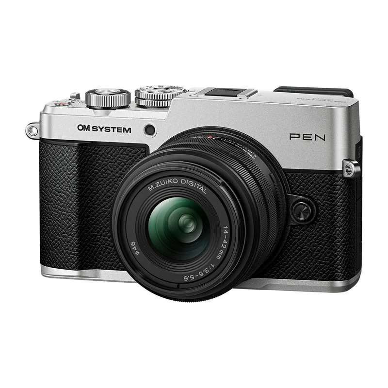 PEN avec 14-42mm f/3.5-5.6 III & 40-150mm f/4.0-5.6 R (Argent)