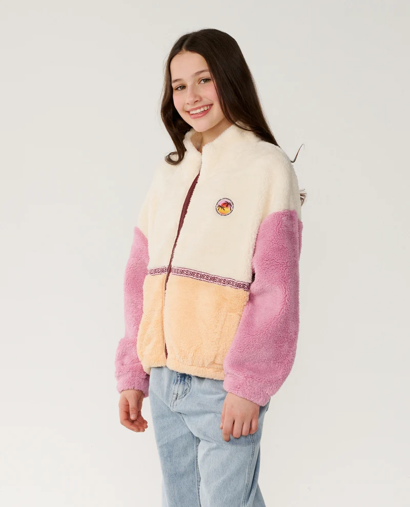 Surf Revival Zip Through Polar Kids