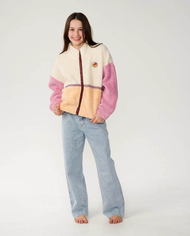 Surf Revival Zip Through Polar Kids