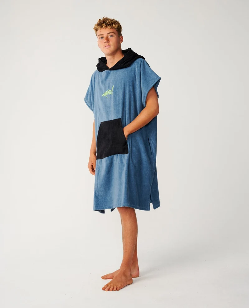 Logo Hooded Towel Poncho
