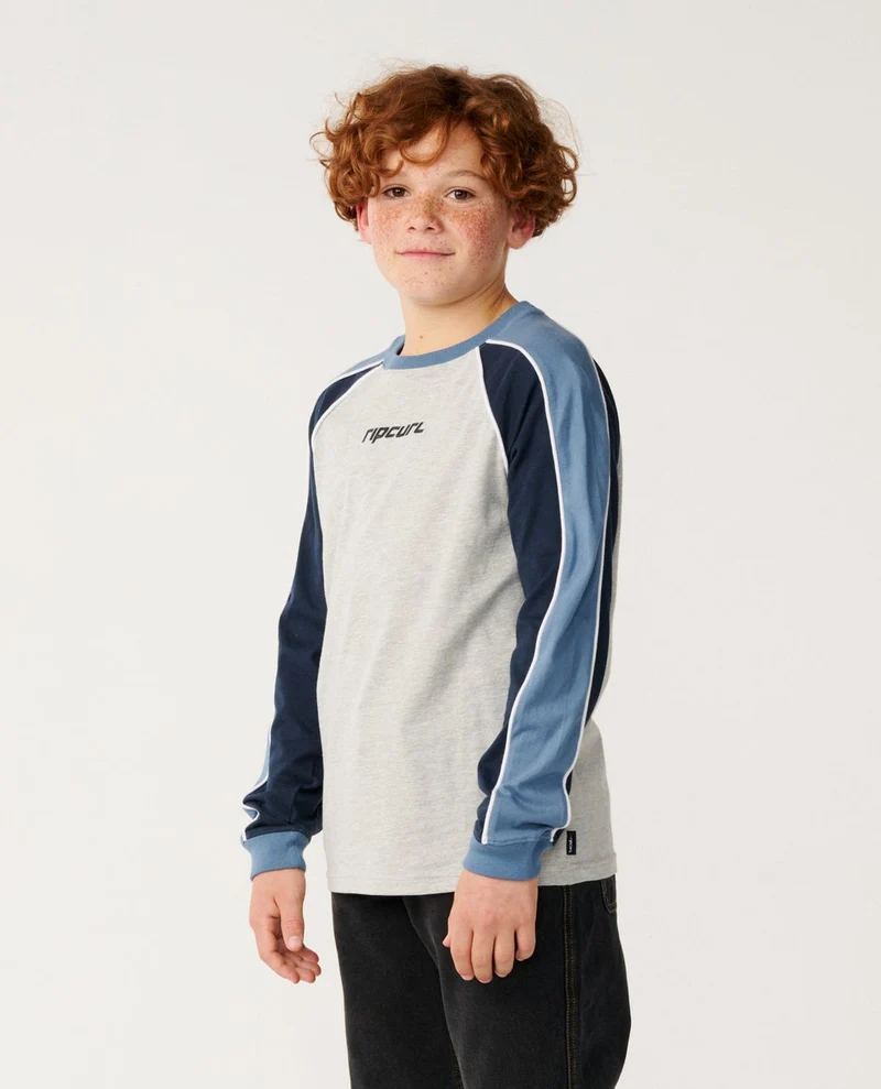 Archive Panel Long Sleeve Tee Kids