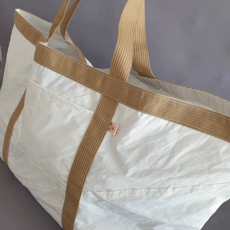 Cabas Grand Large Blanc