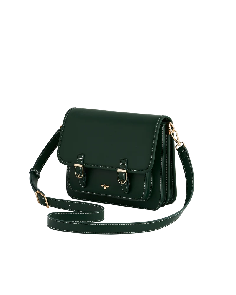 Into the Woods Green Satchel