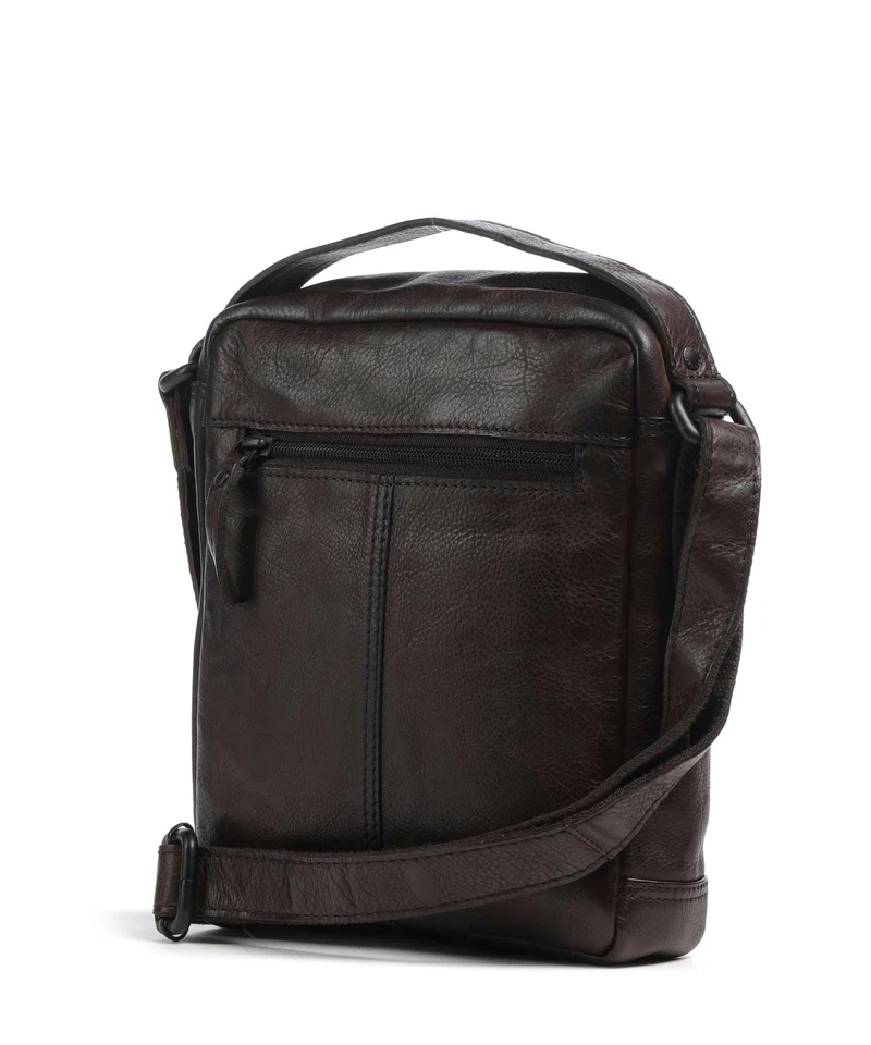 Spikes & Sparrow Apache Moses Sac bandoulière dark brown