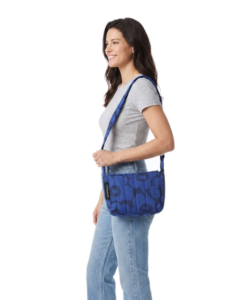 Marimekko Joy Unikko S Sac bandoulière blue/dark blue