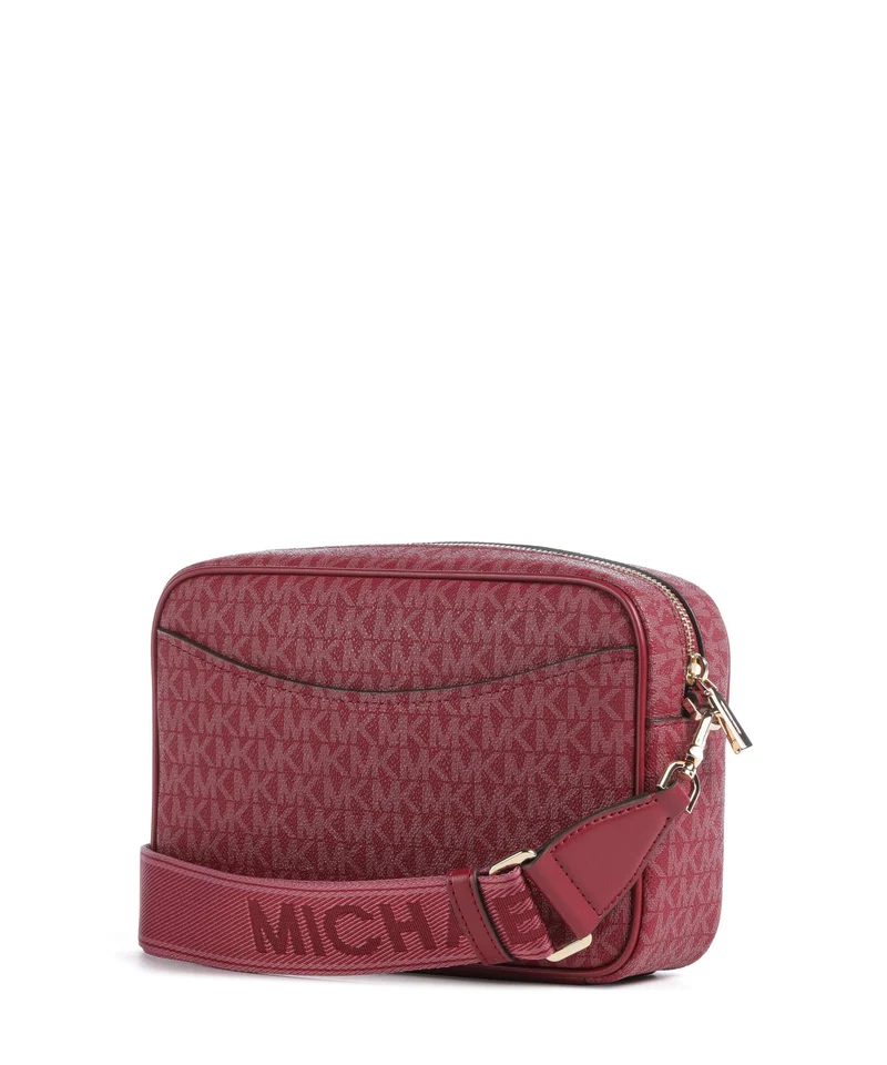 Michael Kors Bev Large Sac bandoulière deep red