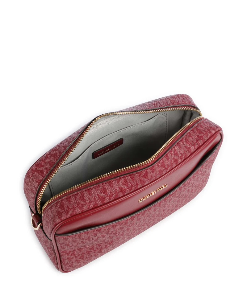 Michael Kors Bev Large Sac bandoulière deep red