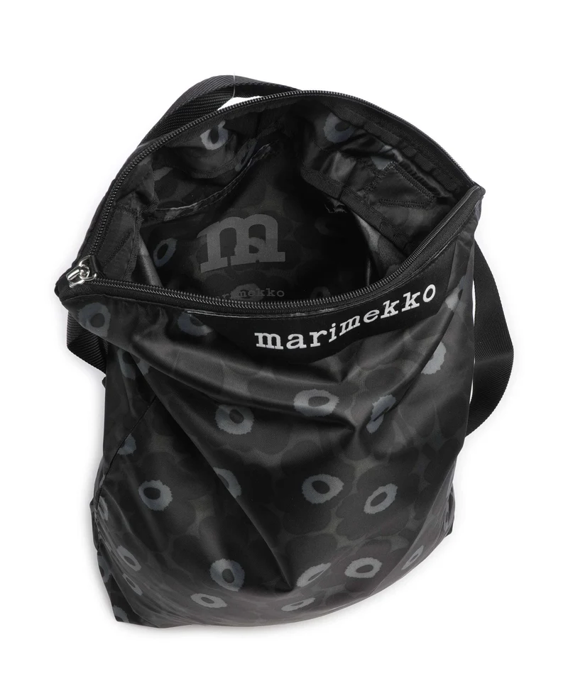 Marimekko Neat Unikko M Sac fourre-tout black/dark grey