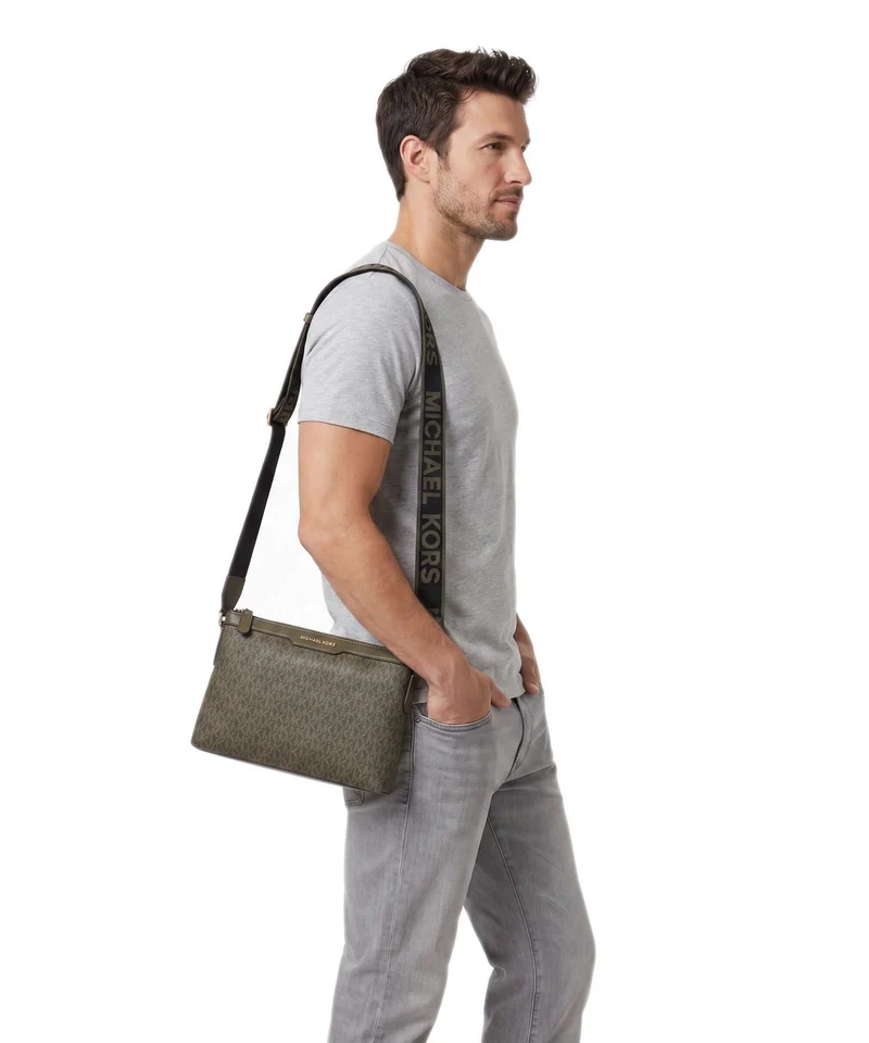 Michael Kors Hudson Sac bandoulière loden