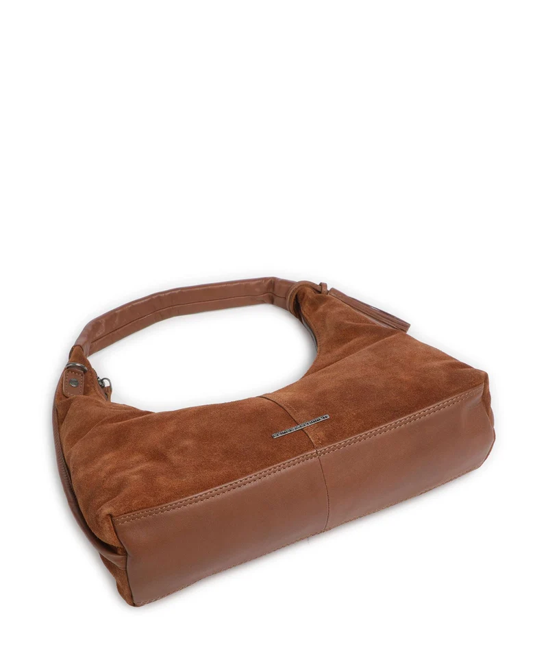 Spikes & Sparrow Suede Mix Gwyn Sac fourre-tout mocca