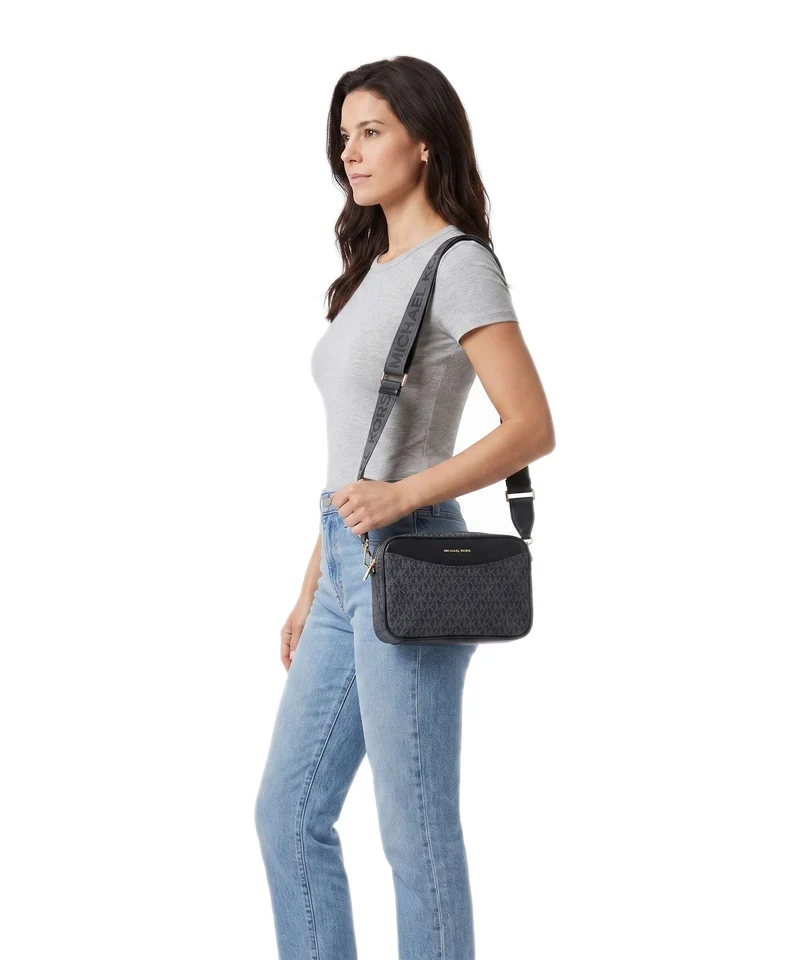 Michael Kors Bev Large Sac bandoulière midnight