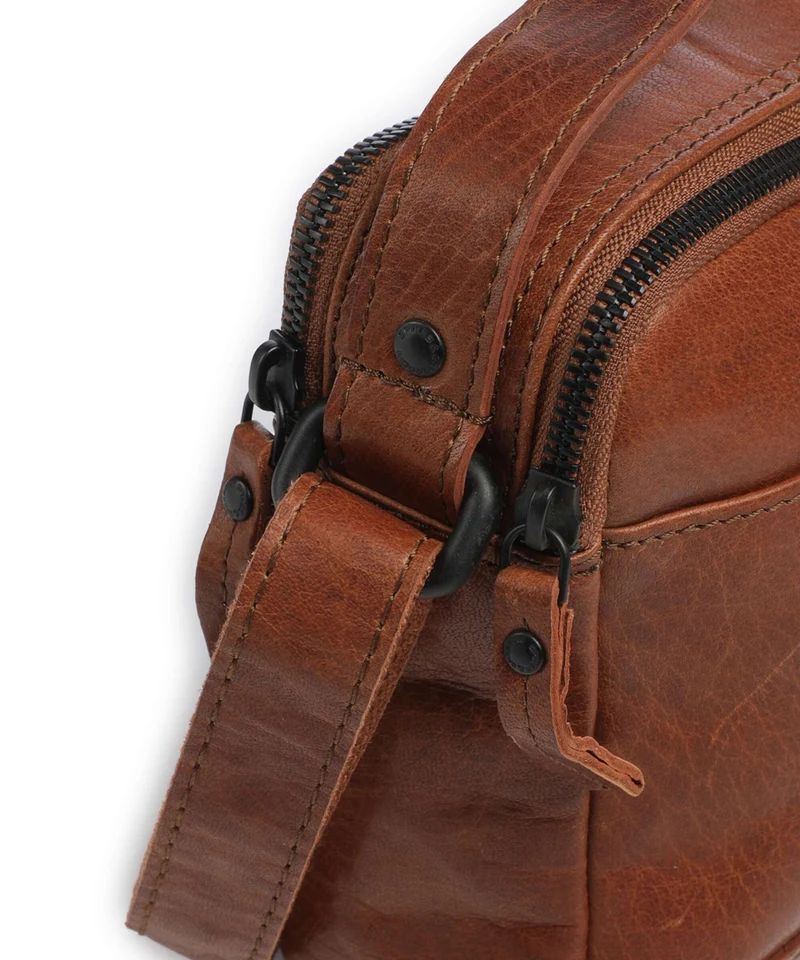 Spikes & Sparrow Bronco Randell Sac bandoulière brandy