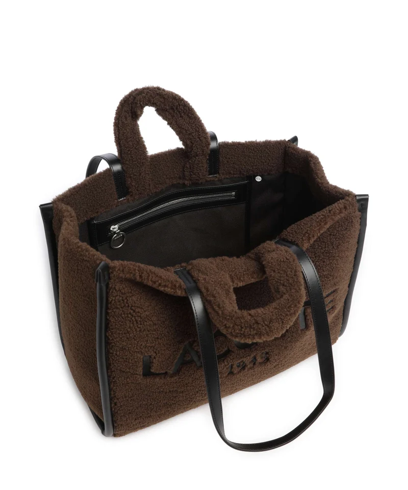 Lacoste Heritage Cabas brown/noir