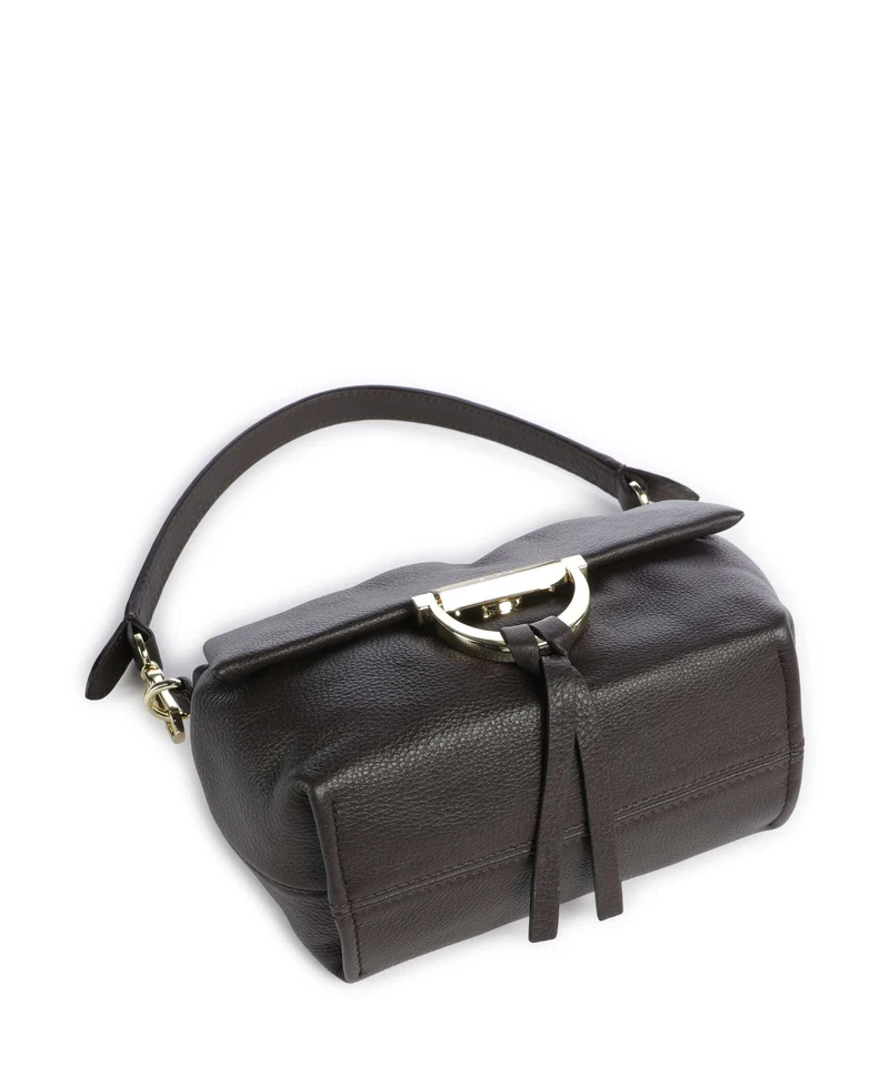 Abro Dalia Temi Small Sac porté épaule dark brown