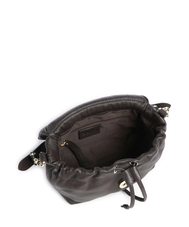 Abro Dalia Temi Small Sac porté épaule dark brown