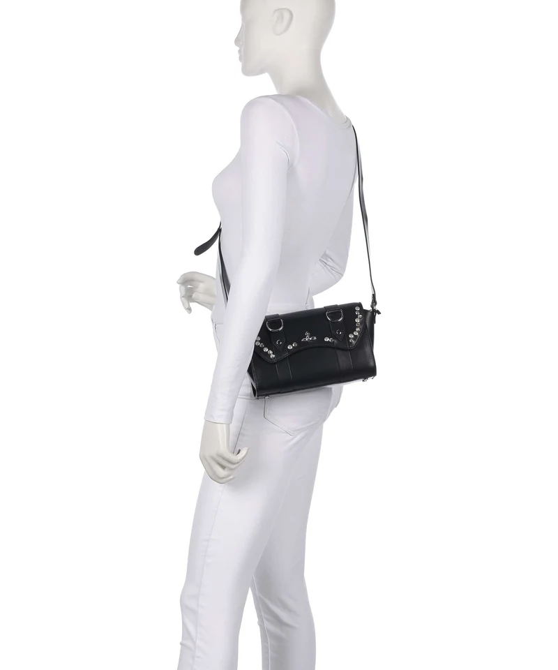 Vivienne Westwood Kimmy Smooth Sac bandoulière black
