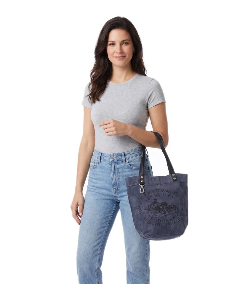Campomaggi Cabas blue
