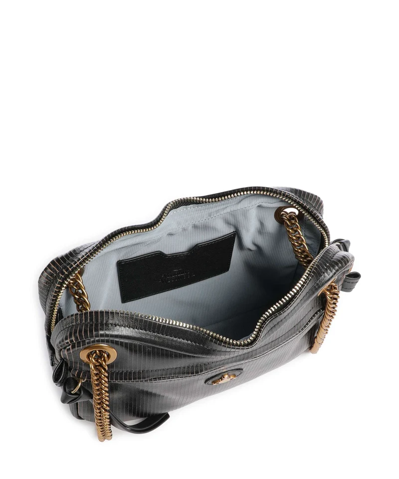 Vivienne Westwood Dolce Laser Line Medium Sac porté épaule black/beige