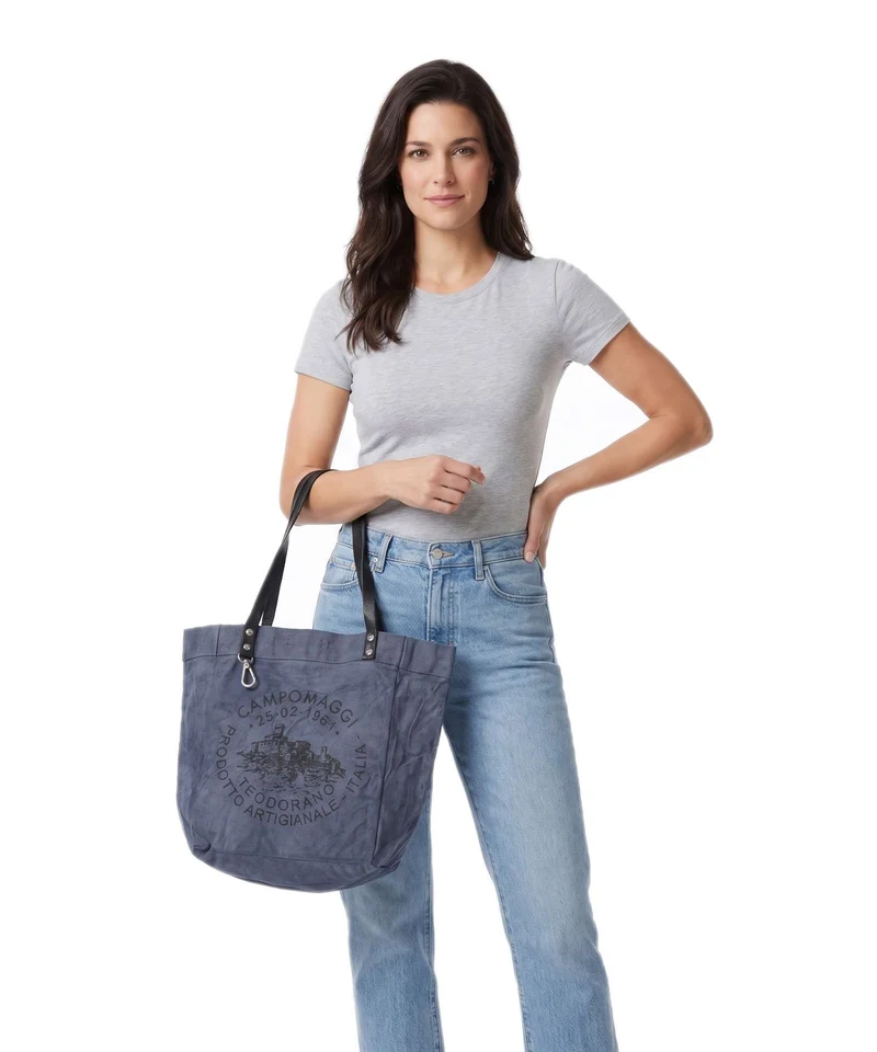 Campomaggi Cabas blue