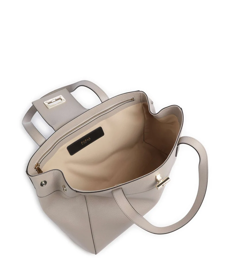 Furla Amelia L Cabas cachemire gray