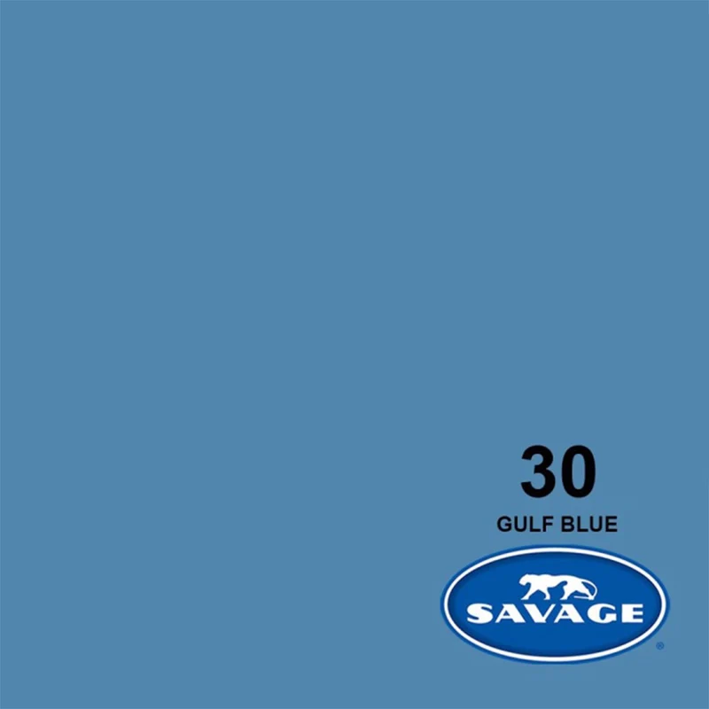 Rouleau de papier 86po x 36pi Bleu Golfe