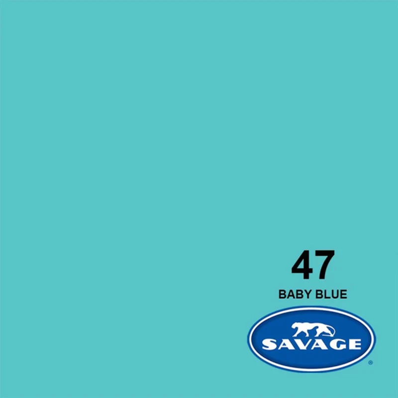 Rouleau de papier 86po x 36pi Bleu Bébé
