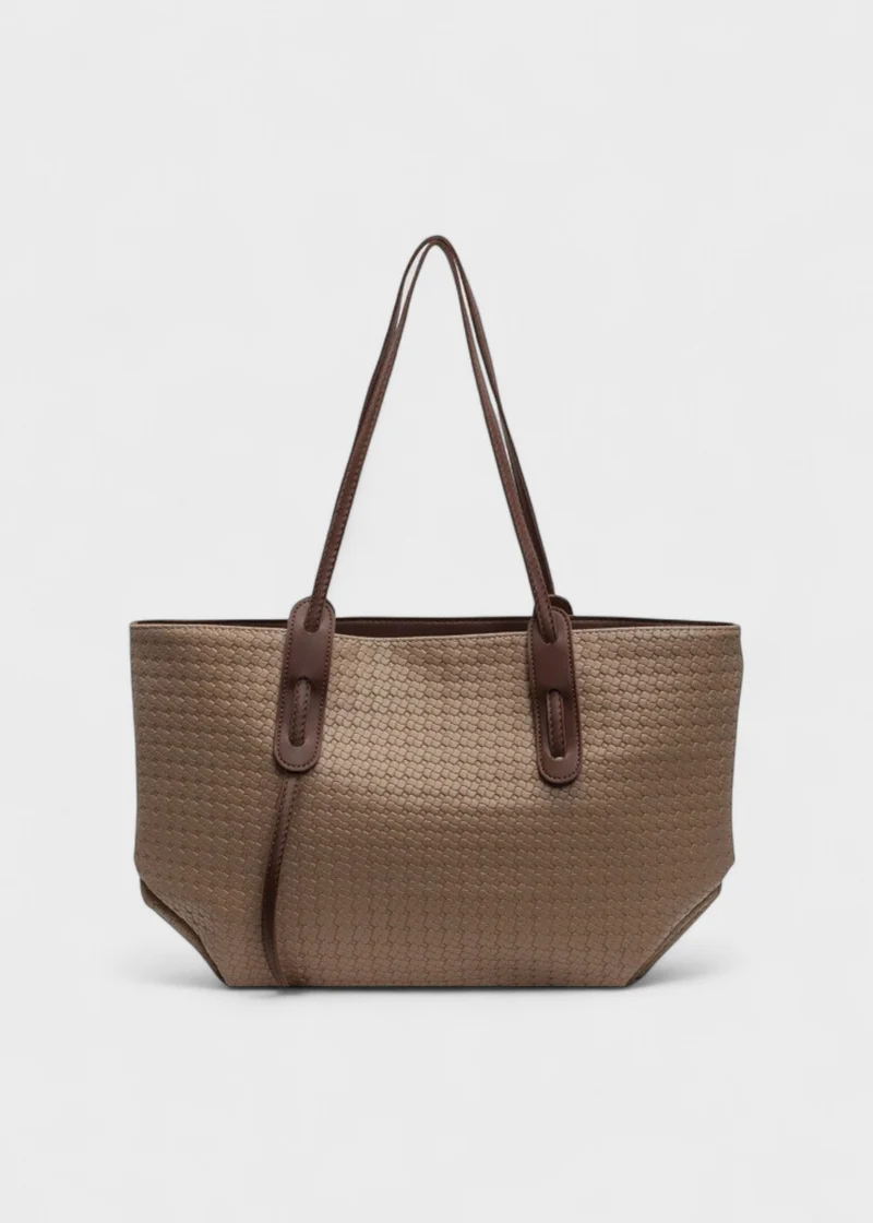 Sac fourre-tout tissé Vicky
