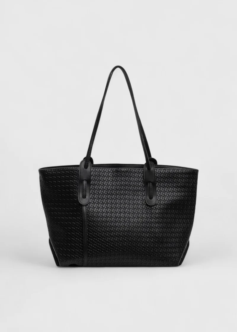 Sac fourre-tout tissé Vicky