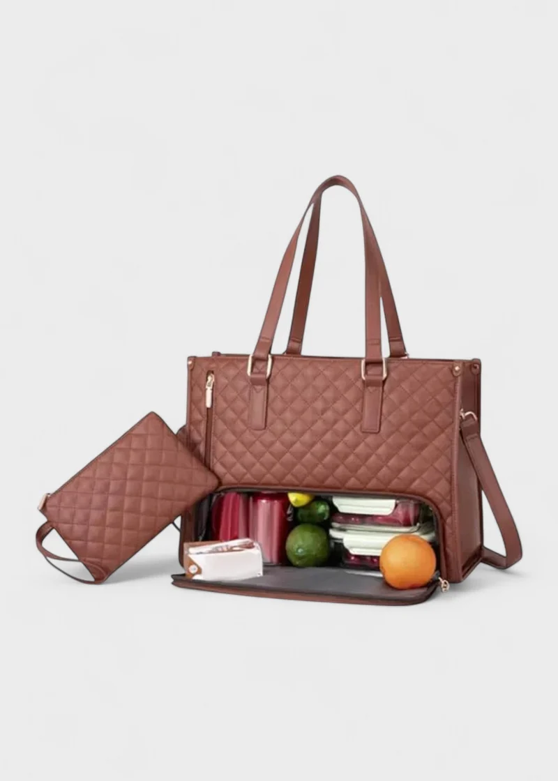 Sac fourre-tout matelassé 3-en-1
