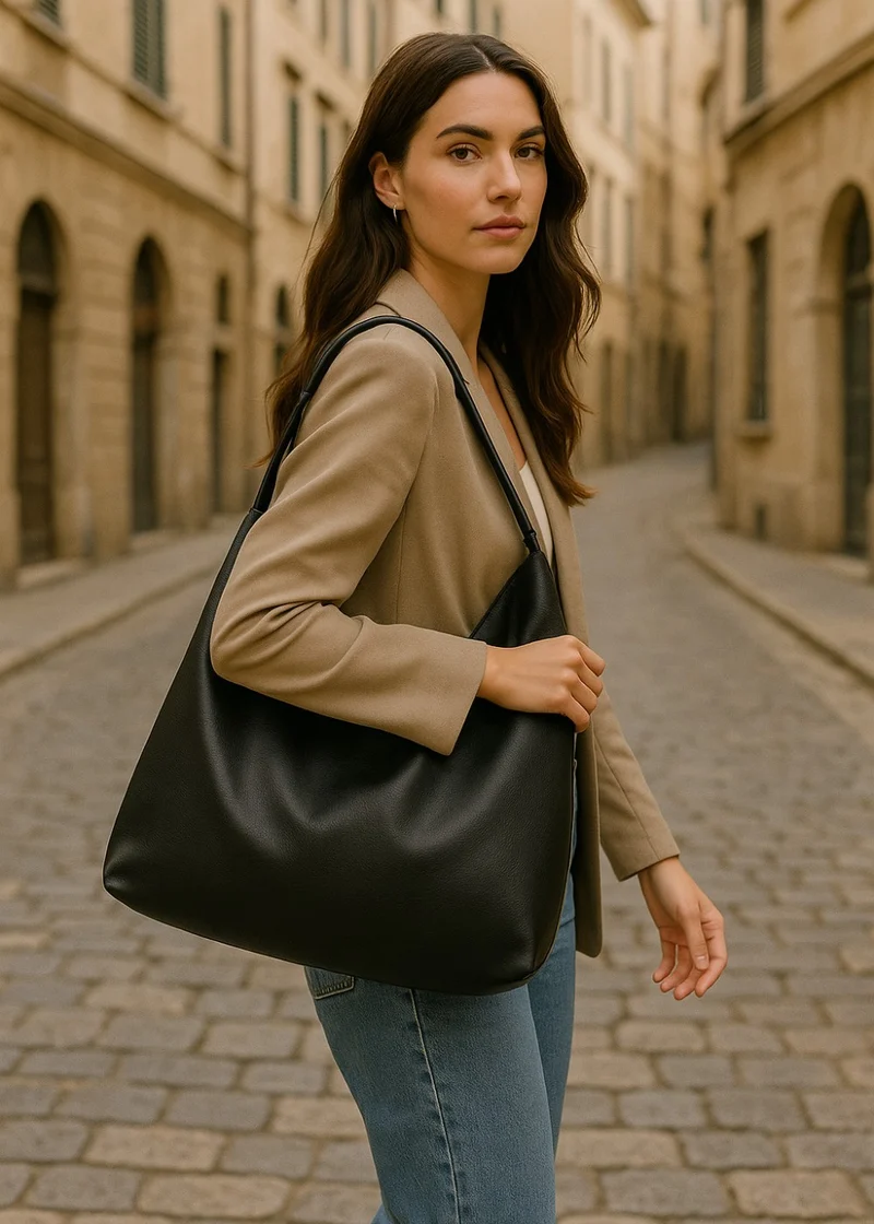 Sac en cuir Felicia avec une pochette gratuite