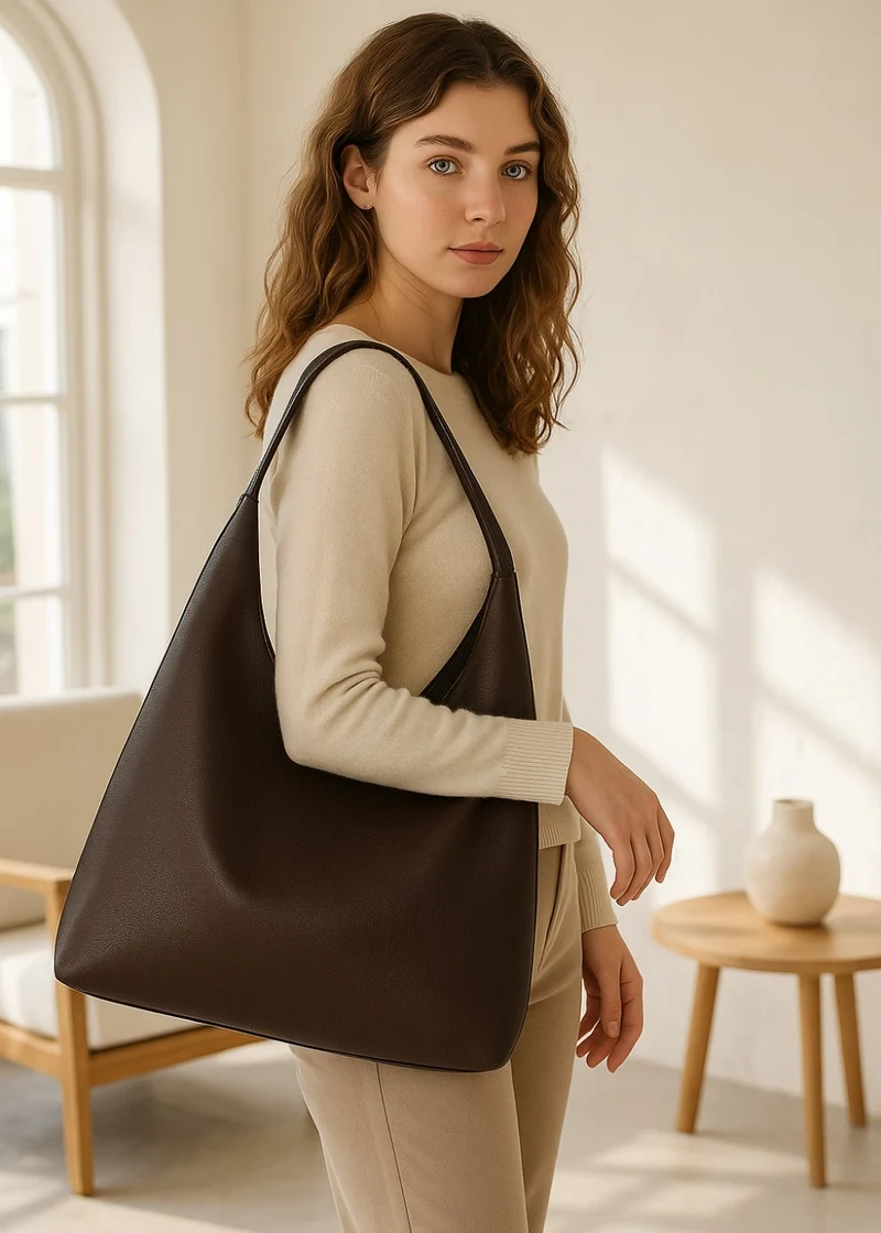 Sac en cuir Felicia avec une pochette gratuite