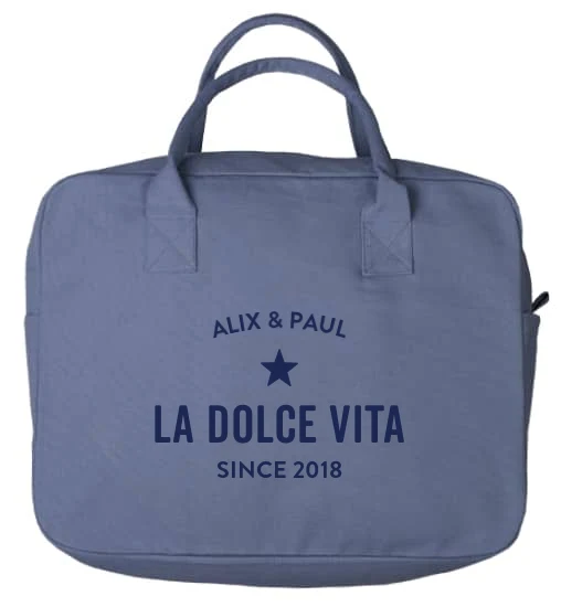 Sac week-end personnalisable Trendy