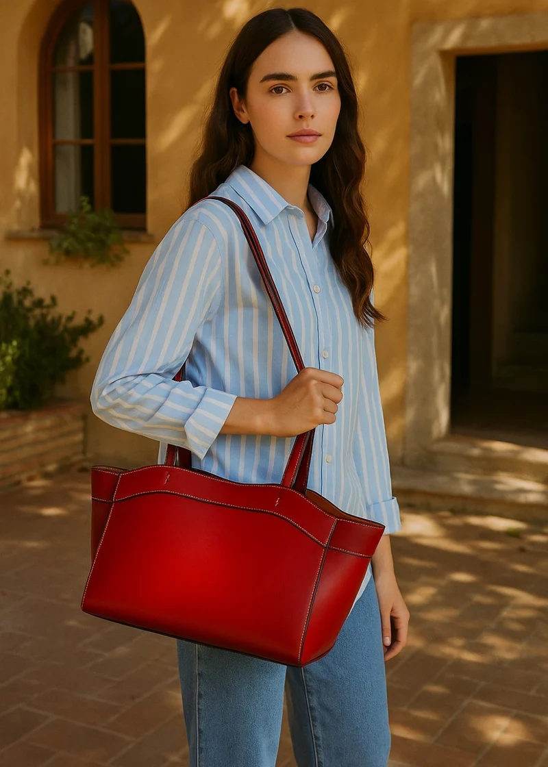 Emma Sac en Cuir Spacieux