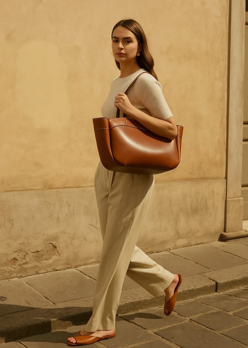 Emma Sac en Cuir Spacieux