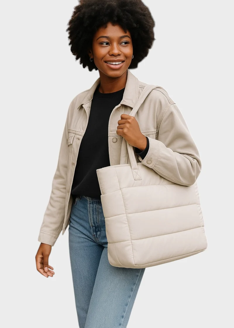 Jolie sac fourre-tout en tissu imperméable