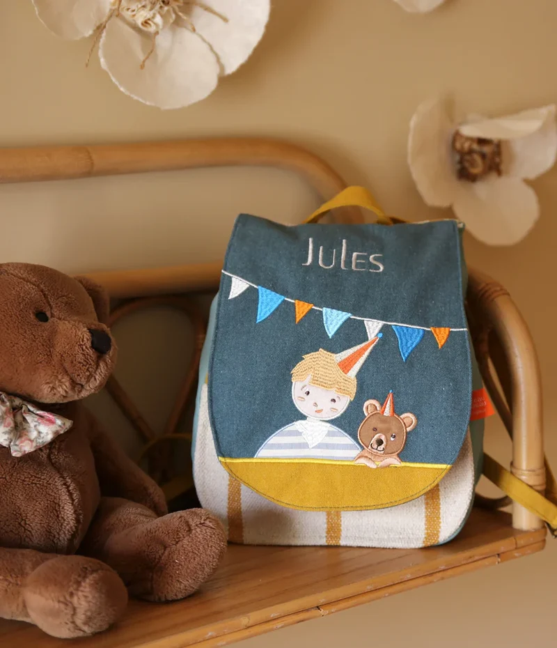 Sac à dos personnalisé enfant - naissance - 2 ans à 5 ans