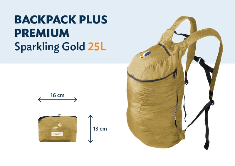 BACKPACK PLUS Premium – Vielseitiger & faltbarer Rucksack