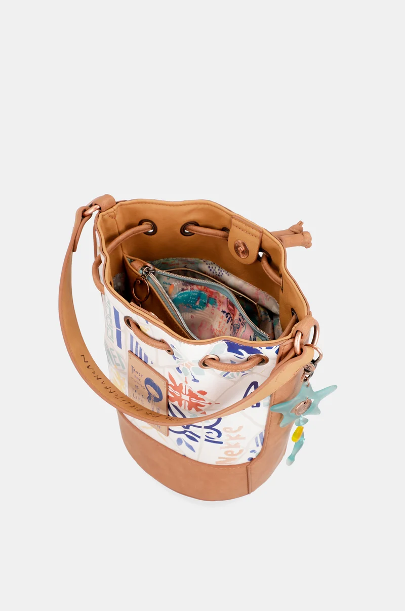 Sac à bandoulière à triple compartiment