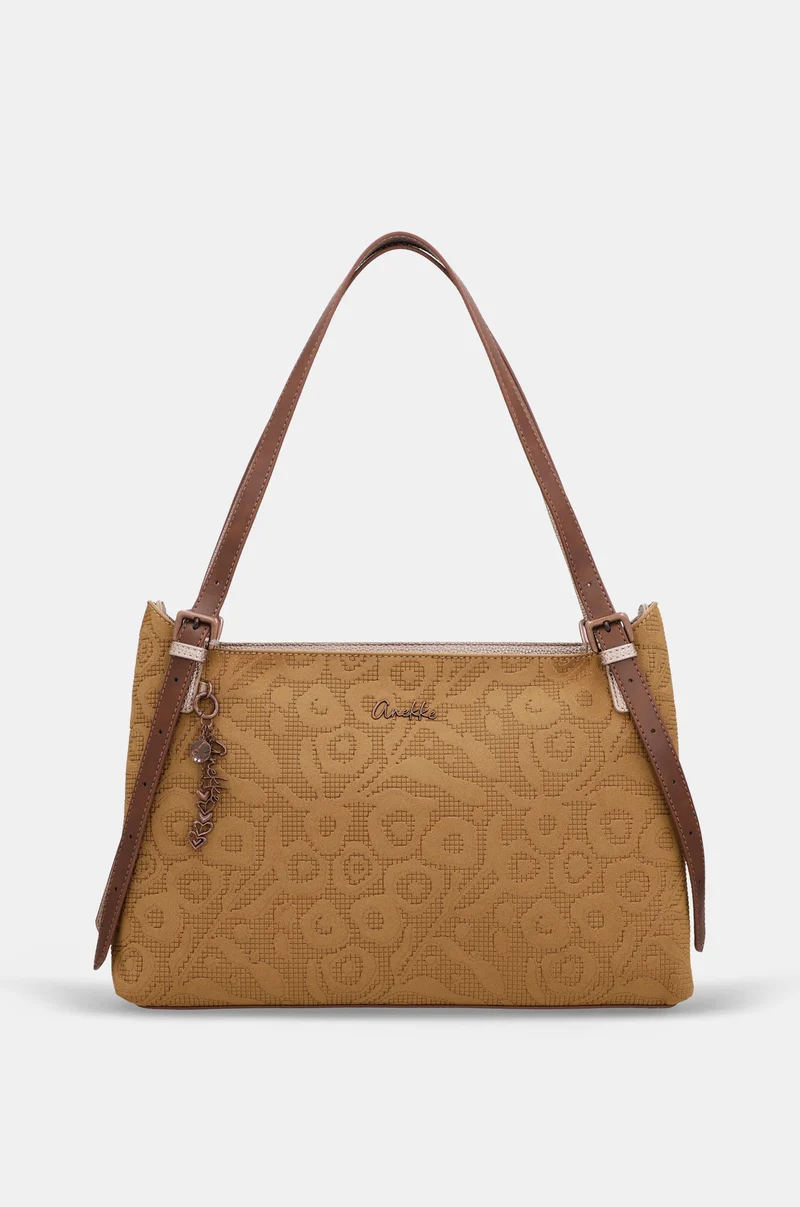 Sac porté épaule Camel