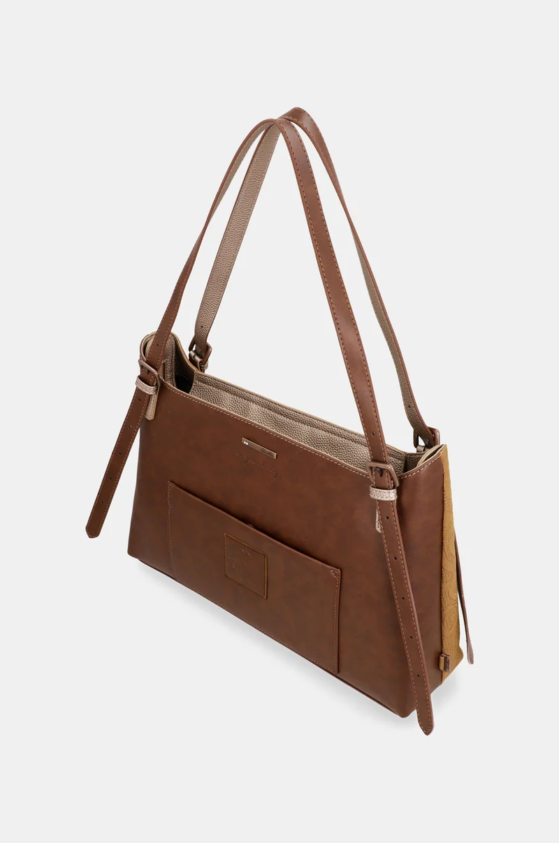 Sac porté épaule Camel