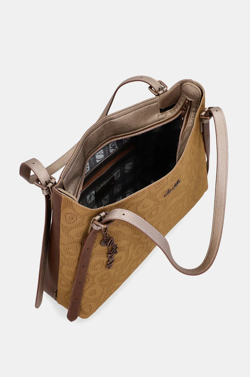 Sac porté épaule Camel