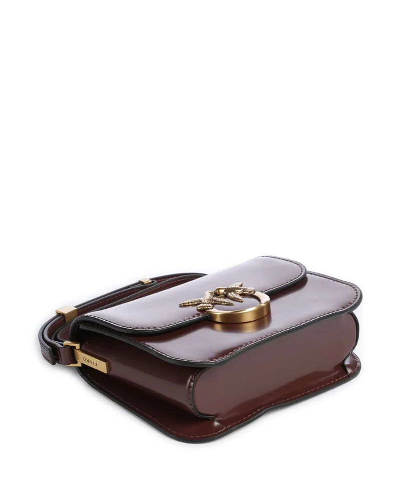 Pinko Love Box Mini Sac bandoulière castano intenso/antique gold
