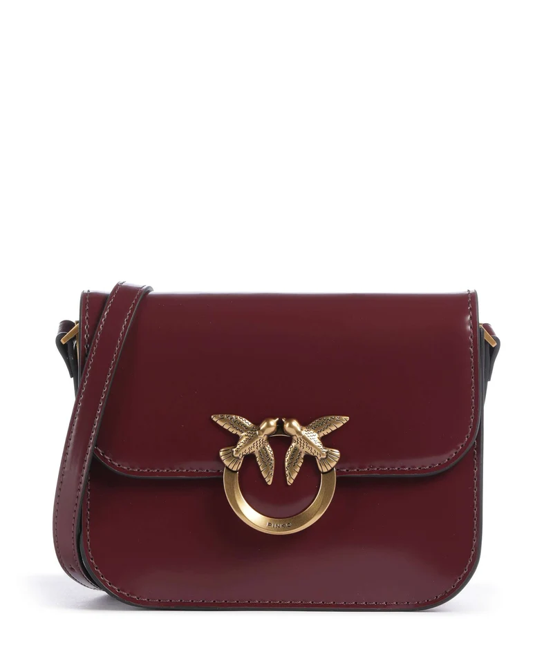 Pinko Love Box Mini Sac bandoulière ribes intenso/antique gold