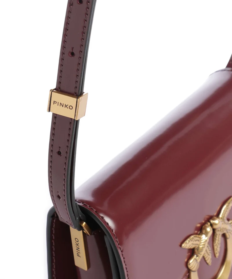 Pinko Love Box Mini Sac bandoulière ribes intenso/antique gold