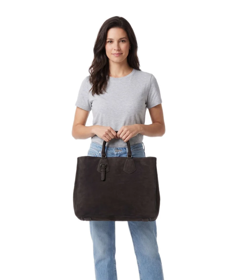 Liebeskind Cora Hydro Suede L Sac à main deep soil